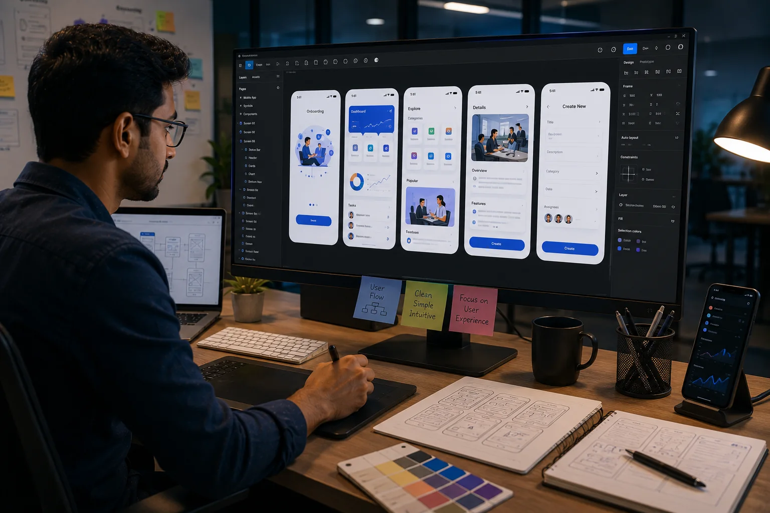 Mobile App UI