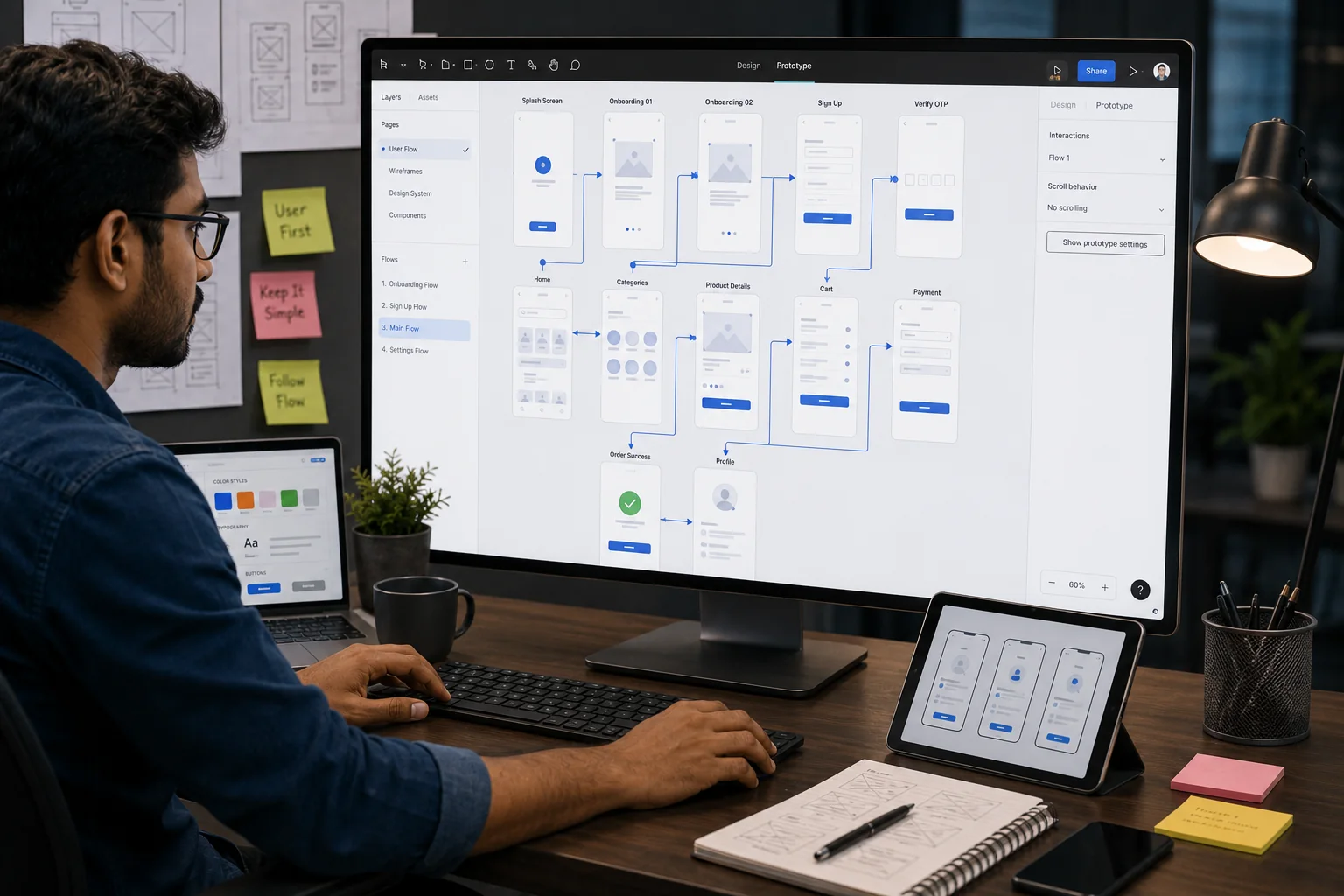 User-Flow Planning
